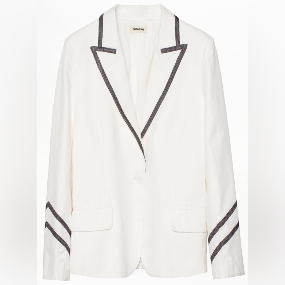 ZADIG & VOLTAIRE White Blazer